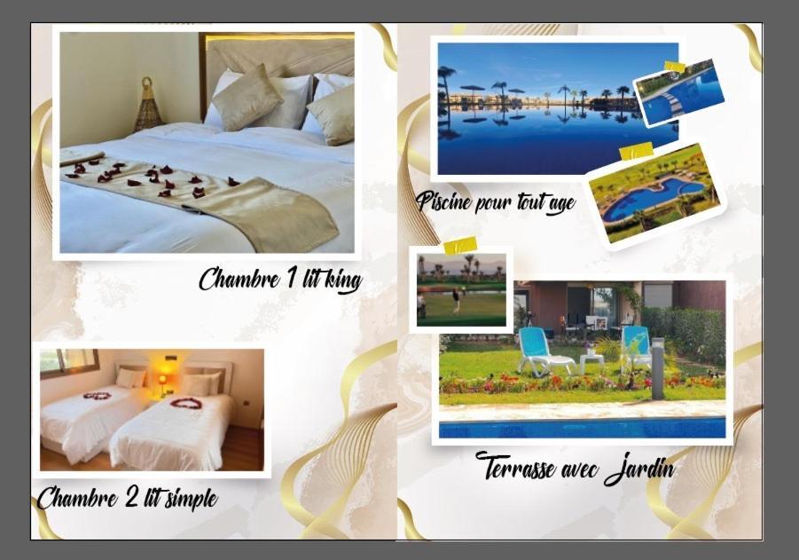 Mini-Villa Situee Dans Une Residence Prestigia A Marrakech, Avec Une Vue Sur La Piscine Et Le Golf Une Securite 24H Sur 24 Et Une Proximite Ideale De L Aeroport 5 Minutes C Est Une Offre Parfaite Pour Des Vacances Марракеш Екстер'єр фото