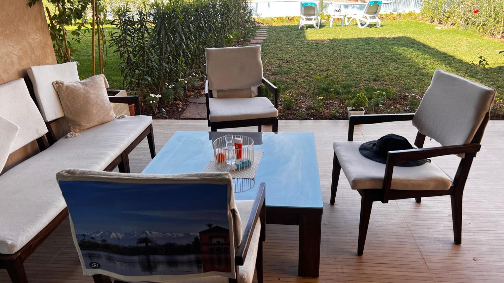 Mini-Villa Situee Dans Une Residence Prestigia A Marrakech, Avec Une Vue Sur La Piscine Et Le Golf Une Securite 24H Sur 24 Et Une Proximite Ideale De L Aeroport 5 Minutes C Est Une Offre Parfaite Pour Des Vacances Марракеш Екстер'єр фото